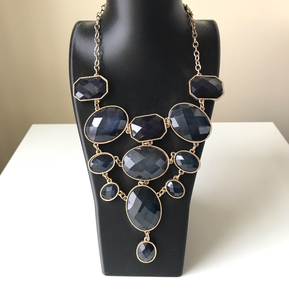 Vera Wang Jeweled Statement Necklace